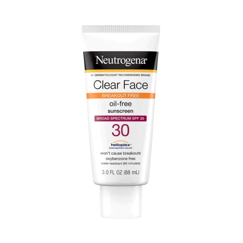 Neutrogena Clear Face Liquid-Lotion Sunscreen SPF 30 3.0 FL Oz (88ml)