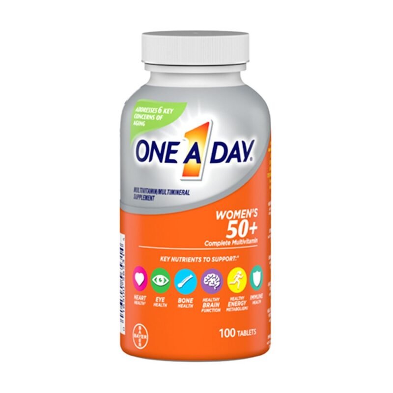 One A Day Womens 50+ Multivitamin 100 Tablets