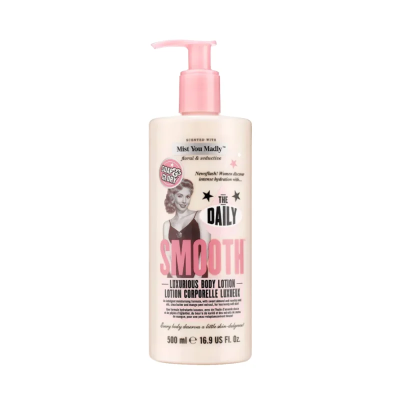 Soap & Glory Mist You Madly, The Daily Smooth Luxurious Body Lotion, Corporelle Luxueus 16.9 US FL.OZ (500ml)