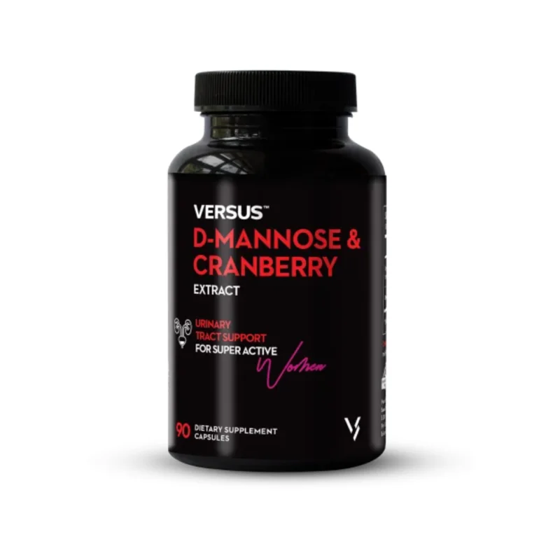 Versus D-Mannose & Cranberry Extract For Urinary Tract Support, 90 Capsules