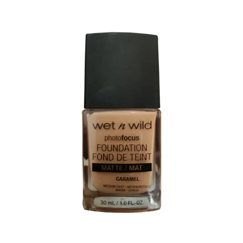 Wet n Wild Photo Focus Foundation Matte Mat caramel 1.0 FL.OZ, 30ml