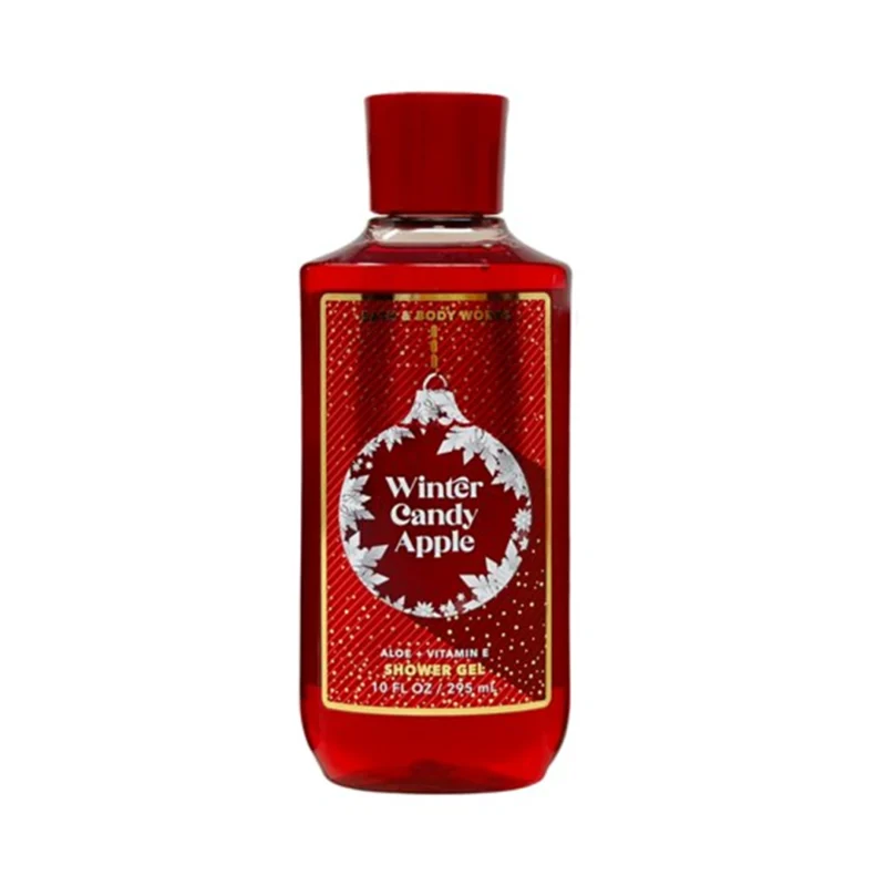 Bath & Body Works Winter Candy Apple Aloe + Vitamin E Shower Gel 10 Fl Oz