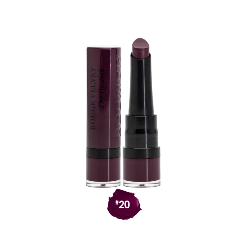 Bourjois Rouge Velvet The Lipstick Shade 20 Plum Royal