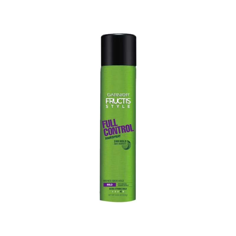 Garnier Fructis Style Full Control, 24 Hour Hold Anti-Humidity Hairspray, 8.25 oz.