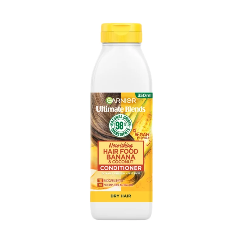 Garnier Ultimate Blends Nourishing Hair Food Banana & Coconut Dry Hair Conditioner 350Ml