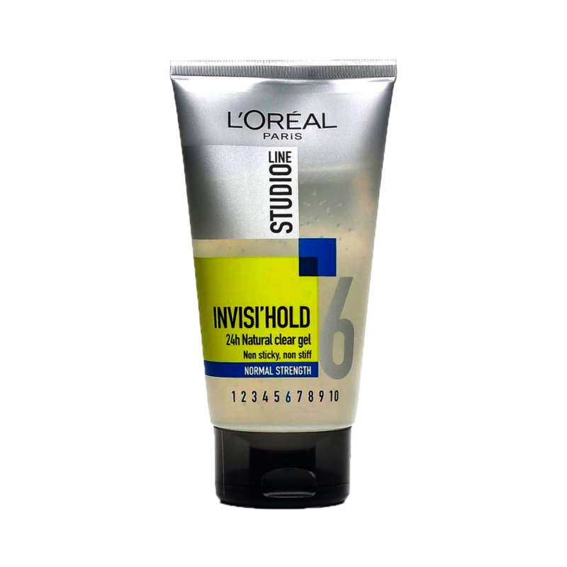 Loreal Paris Invisi Hold 24h Natural Clear Gel Non Sticky Non Stiff Normal Strength 150ml