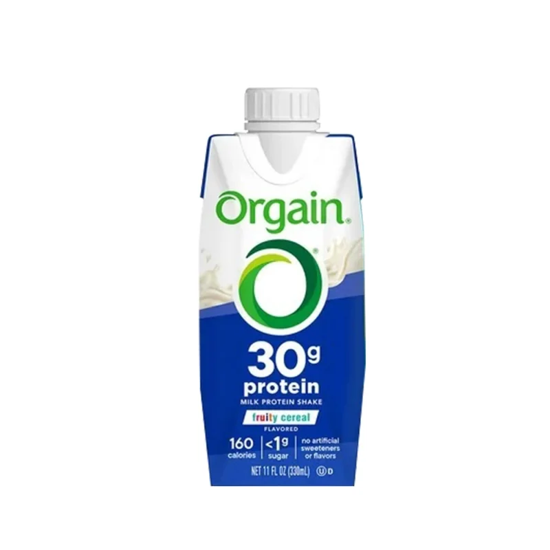 Orgain 30g Milk Protein Shake Fruity Cereal 11 Fl Oz